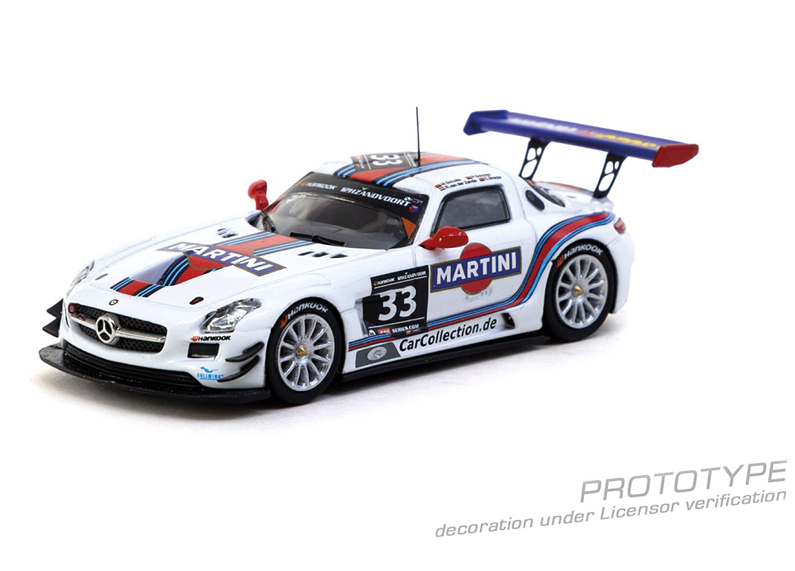 Mercedes Benz SLS AMG GT3 Car Collection Martini Sieger 12H Zandvoort 2014