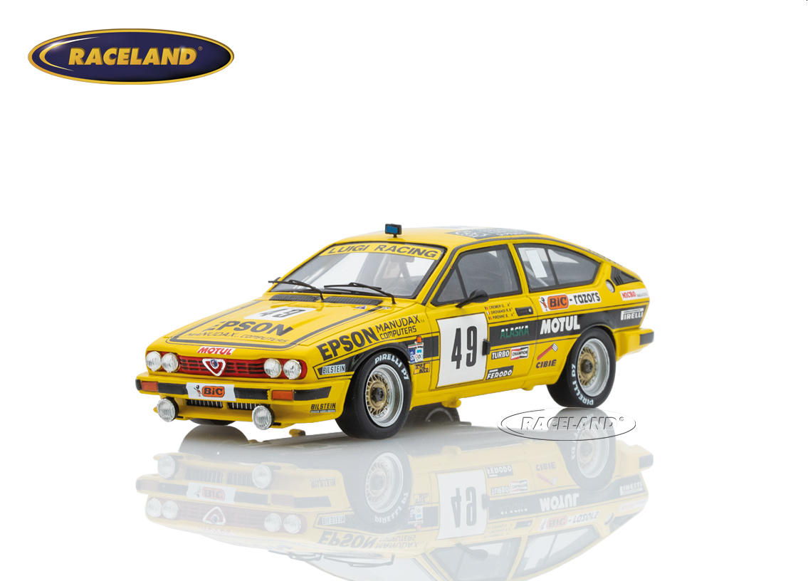 Alfa Romeo Alfetta GTV6 Luigi Racing 24H Spa 1984