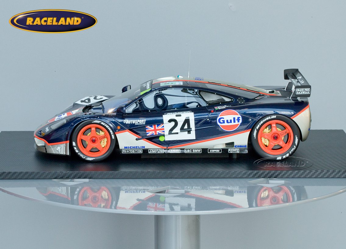 McLaren F1 GTR BMW V12 Gulf Racing 4° Le Mans 1995