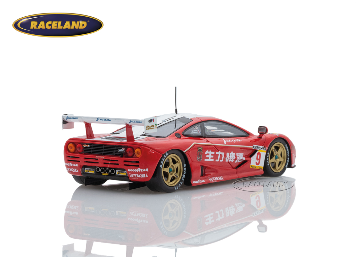 McLaren F1 GTR Mach One Racing winner Zhuhai 3H BPR 1995
