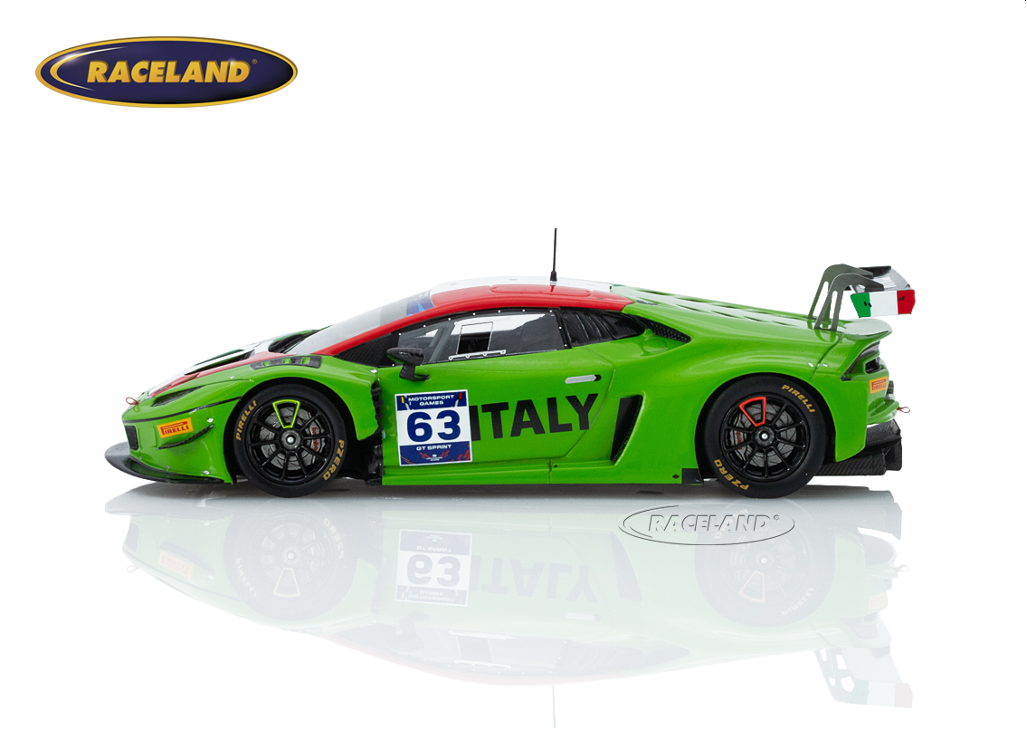 Lamborghini Huracan GT3 EVO Team Italy 2° FIA Motorsport Games Sprint Cup 2022