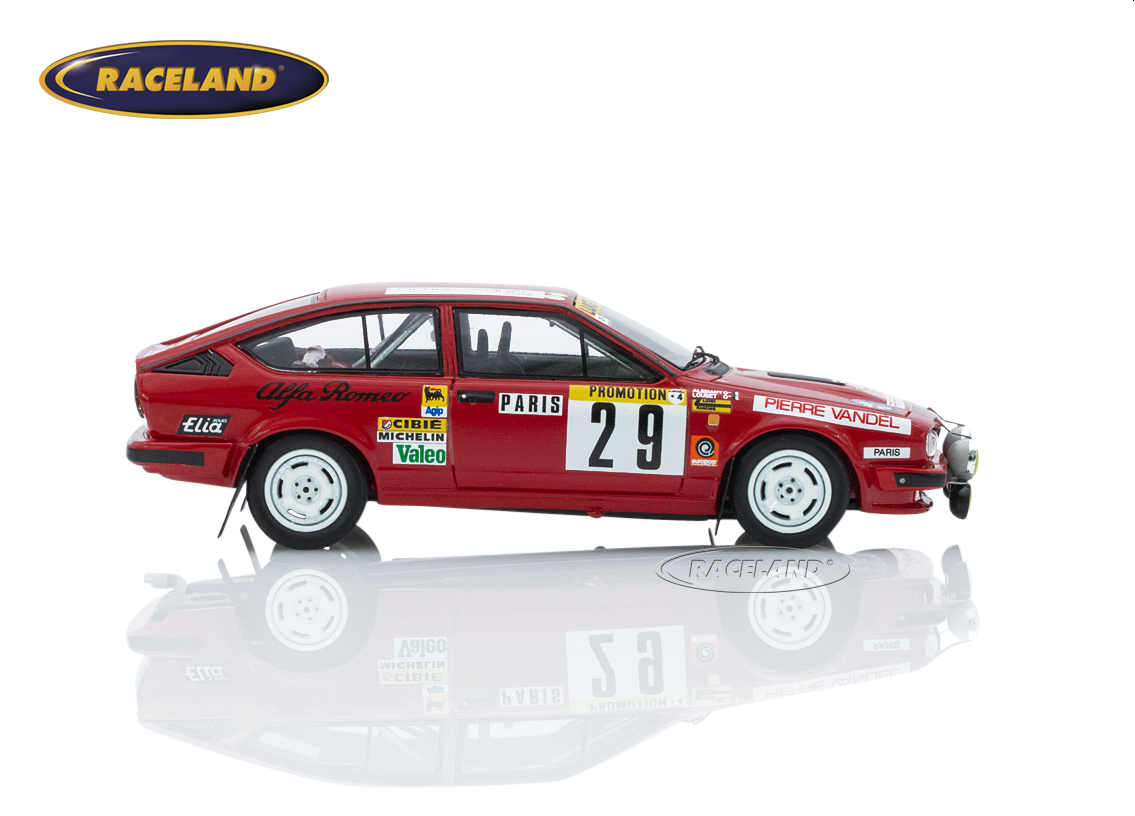 Alfa Romeo Alfetta GTV 6 Luigi Racing 15° Rallye Monte Carlo 1983