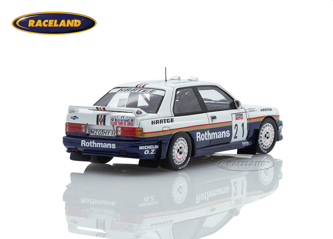 BMW M3 E30 Hartge Rothmans Tour de Corse 1989