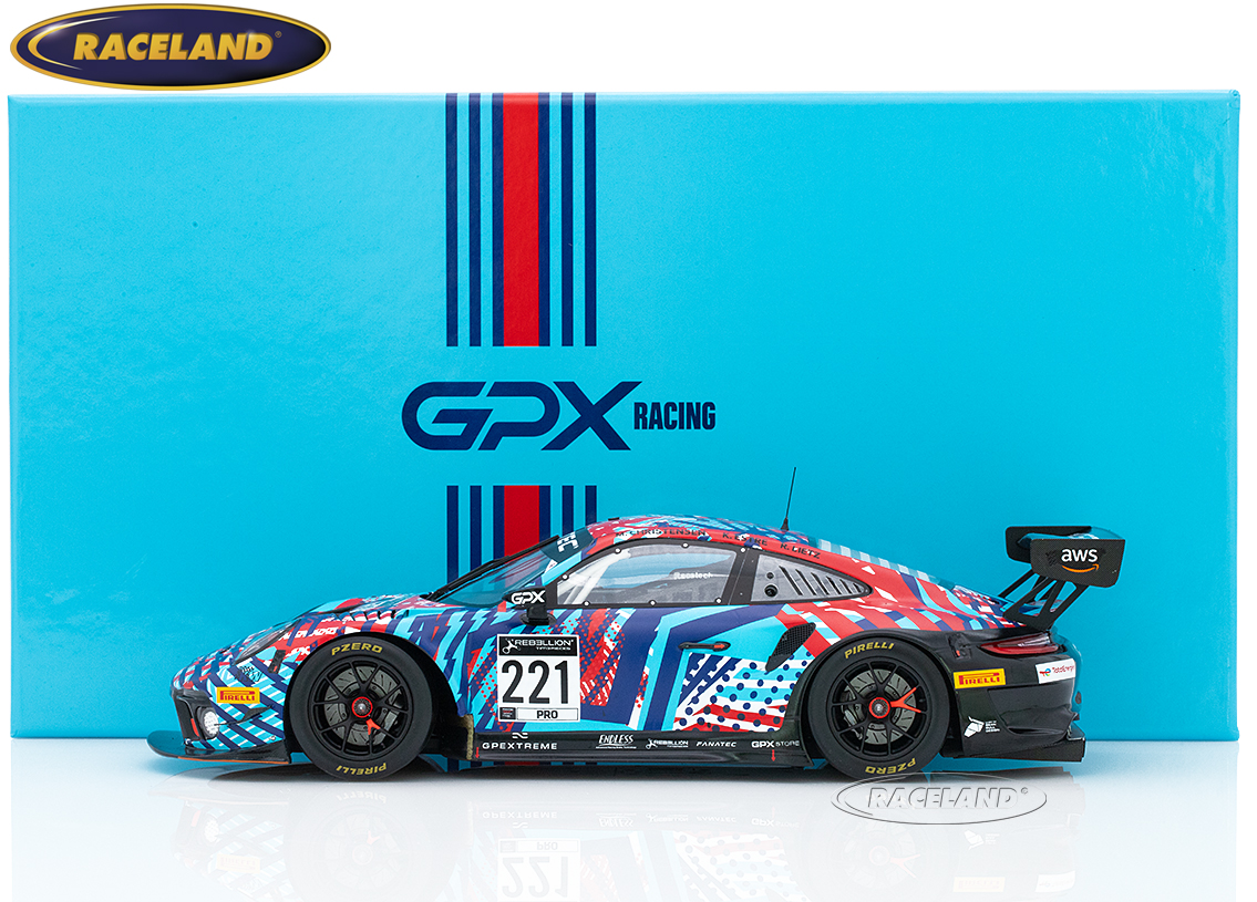 Porsche 911 GT3-R GPX Martini Racing 24H Spa 2022 Vortests