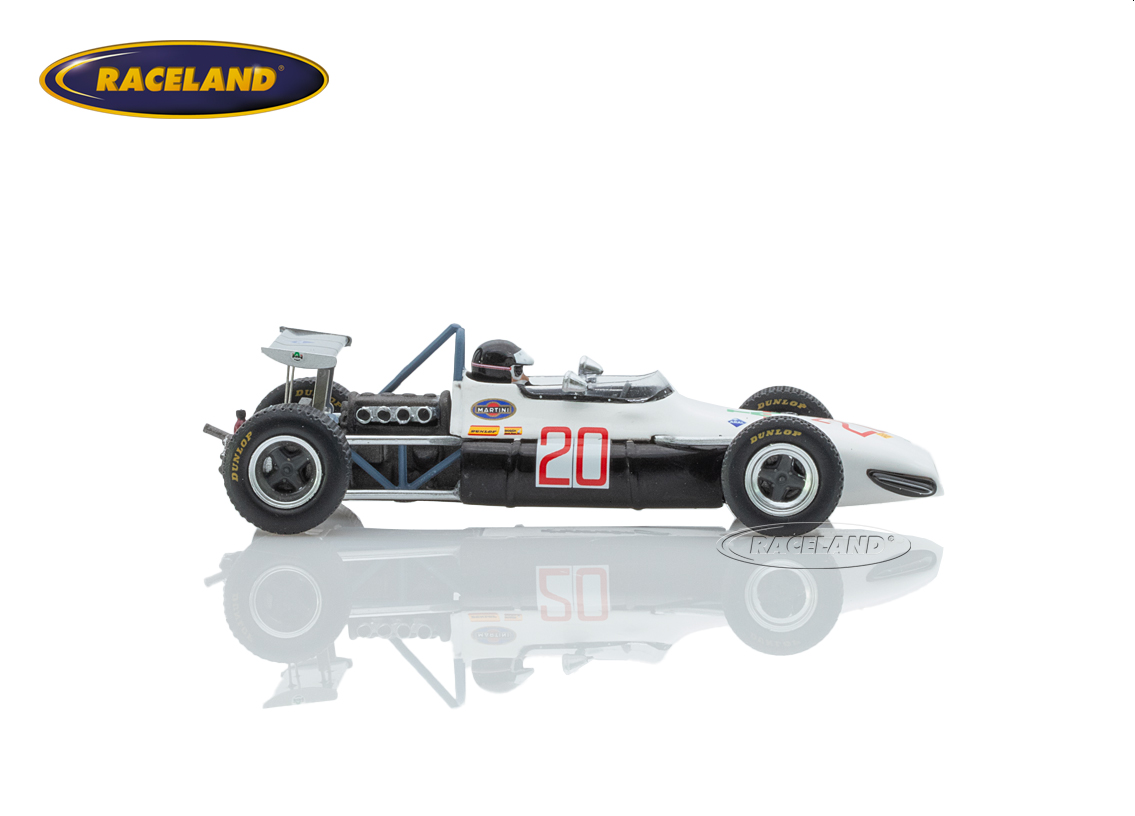 Brabham BT30 Cosworth F2 Ahrens Racing Team 7° German GP 1969
