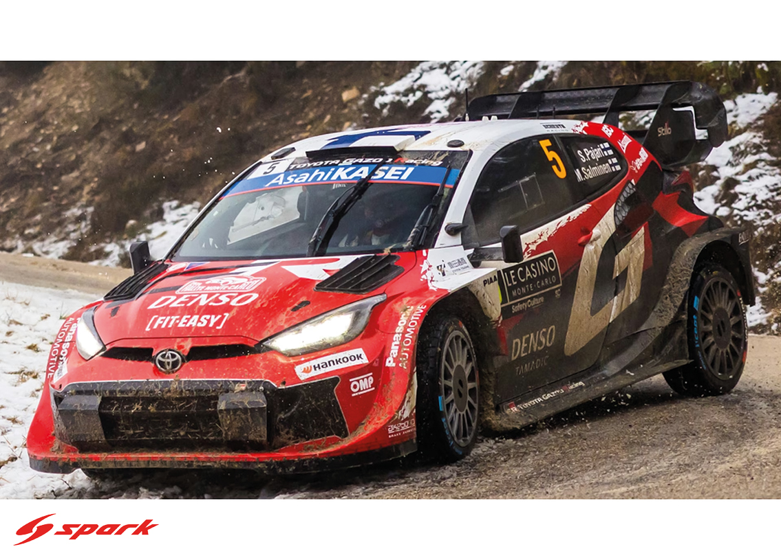 Toyota GR Yaris Rally1 Gazoo Racing WRT2 Rallye Monte Carlo 2026