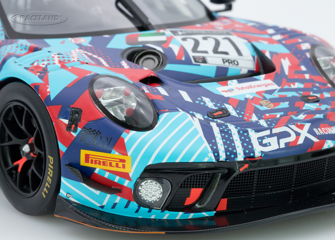 Porsche 911 GT3-R GPX Martini Racing 24H Spa 2022 Vortests