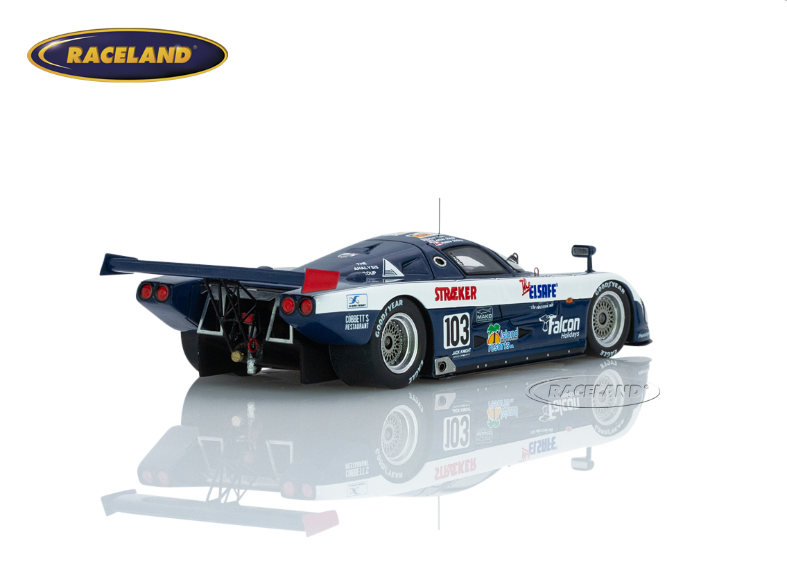 Spice SE88C Cosworth V8 Team Mako 25° Le Mans 1990