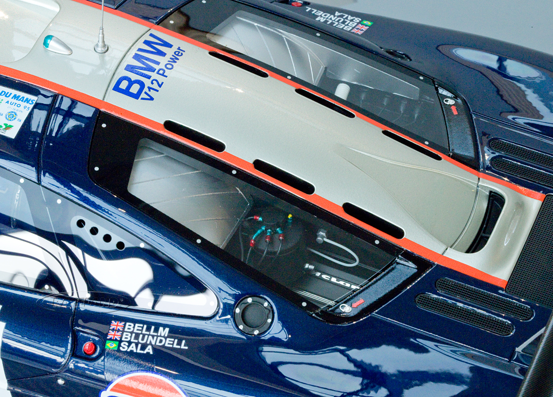 McLaren F1 GTR BMW V12 Gulf Racing 4° Le Mans 1995