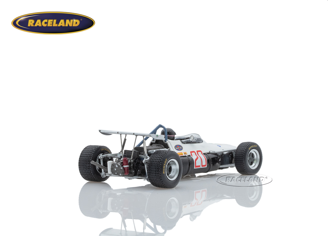 Brabham BT30 Cosworth F2 Ahrens Racing Team 7° German GP 1969
