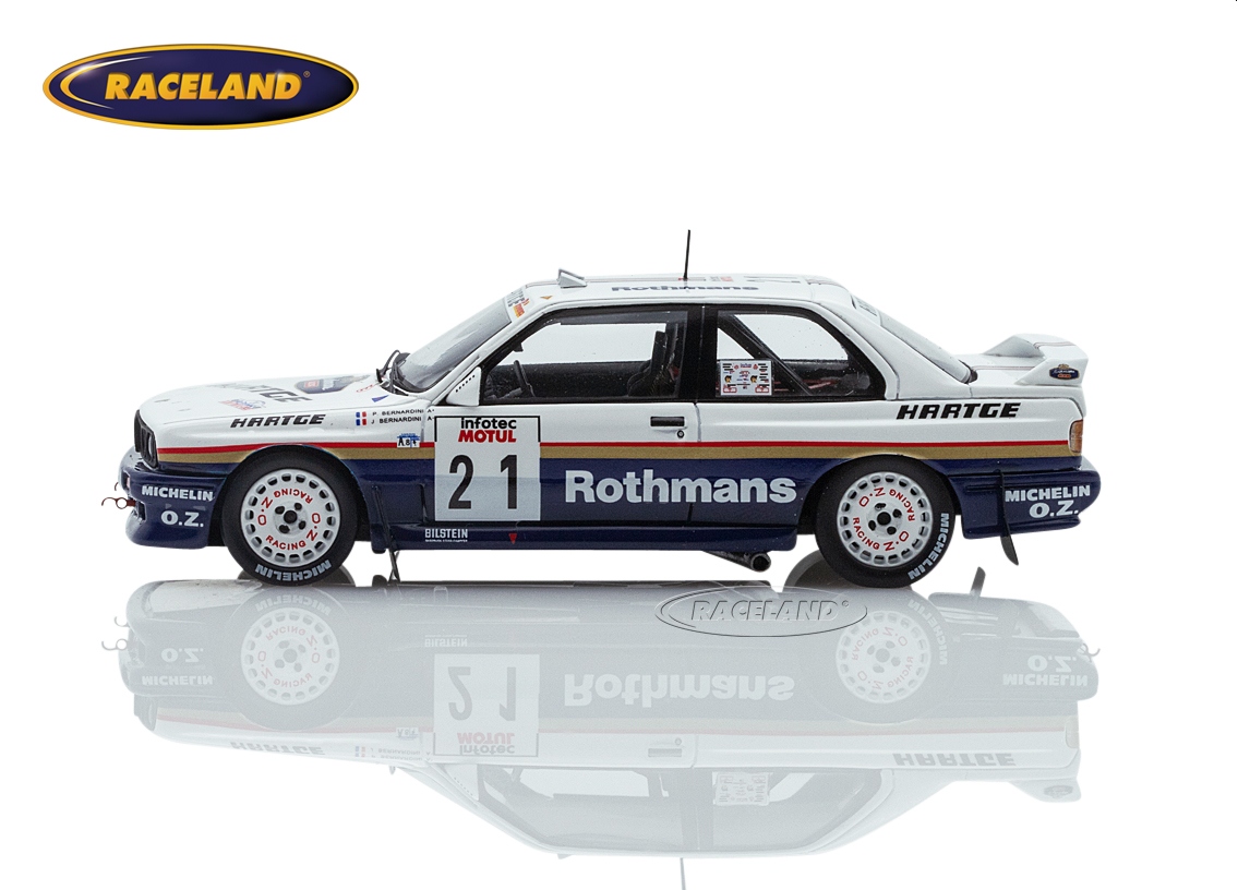 BMW M3 E30 Hartge Rothmans Tour de Corse 1989