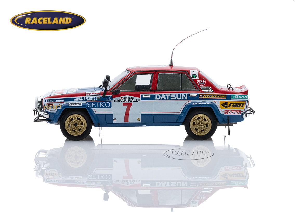 Datsun Violet GT D.T. Dobie Team Datsun winner Safari Rally 1981
