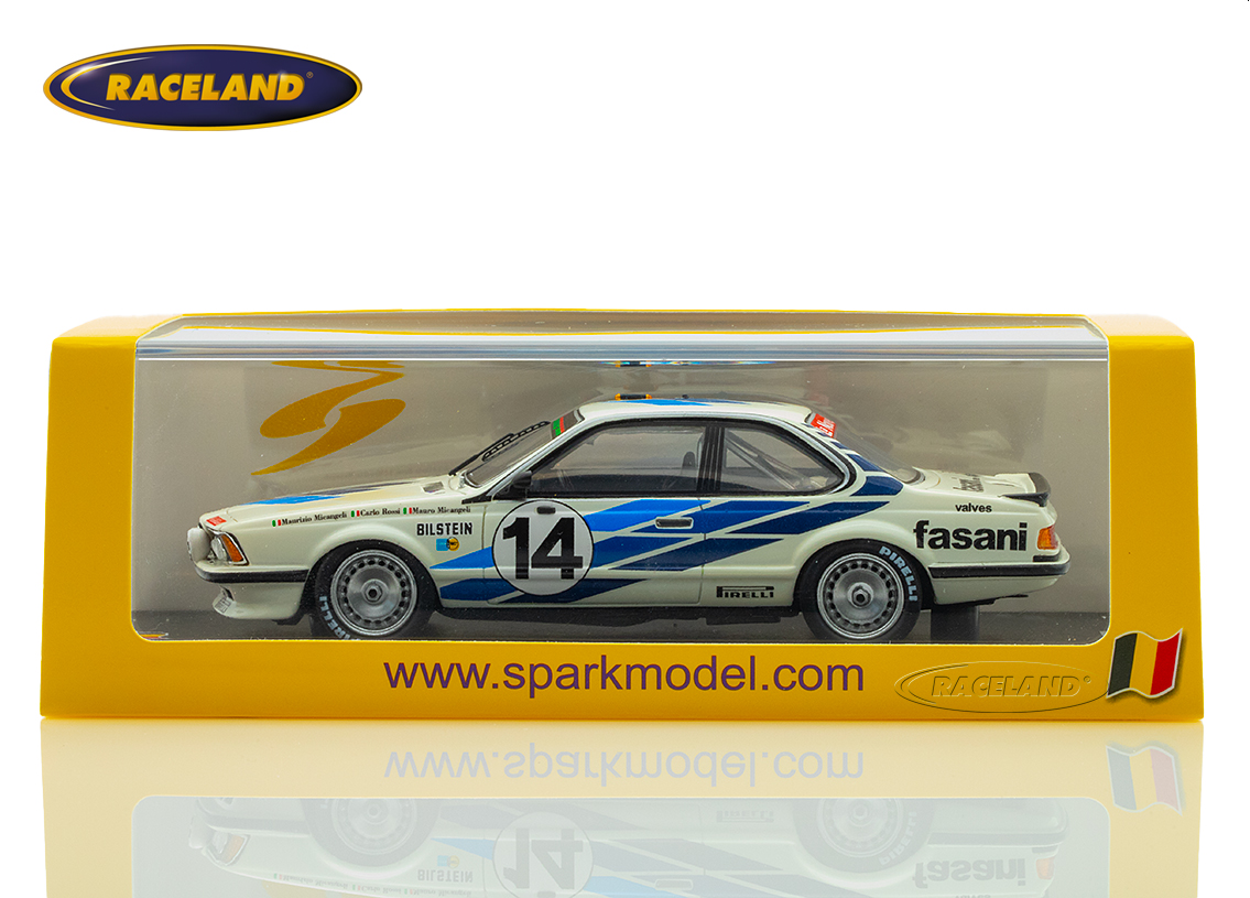 BMW 635 CSi Ci Bi Emme 2° 24H Spa 1986