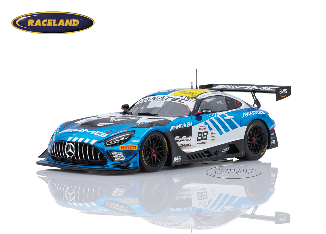 Mercedes-AMG GT3 Akkordis ASP Team 2° 24H Spa 2023