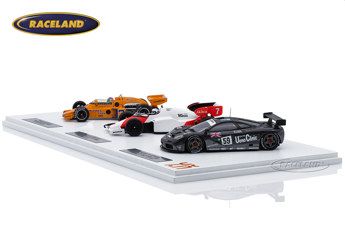 McLaren Triple Crown gift set winner Indy 500, Le Mans 24H and F1