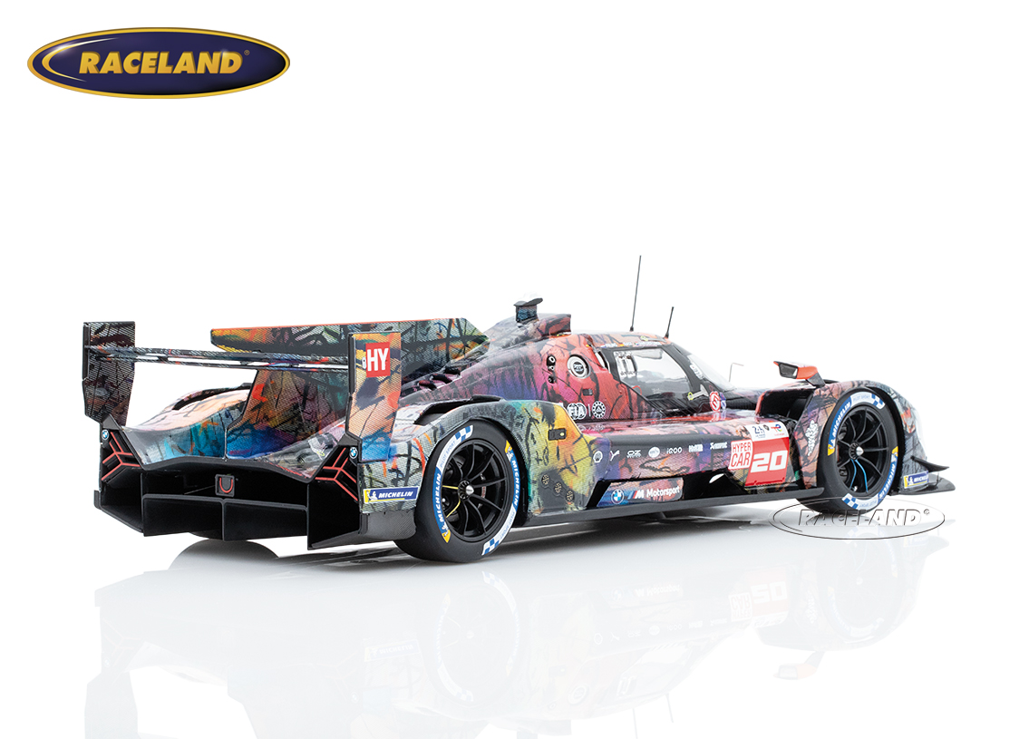 BMW M Hybrid V8 LMDh Team WRT Art Car Julie Mehretu Le Mans 2024