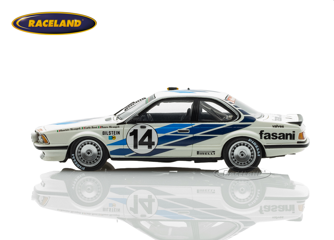 BMW 635 CSi Ci Bi Emme 2° 24H Spa 1986