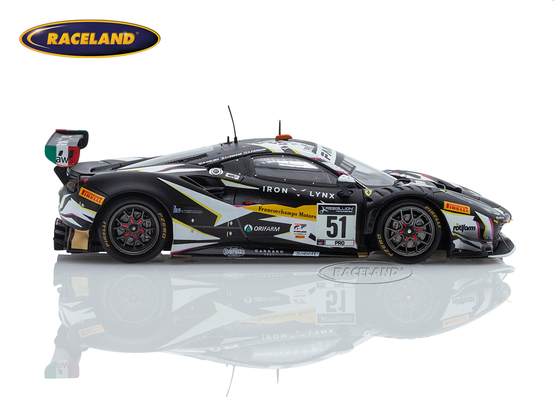 Ferrari 488 GT3 Iron Lynx Sieger 24H Spa 2021