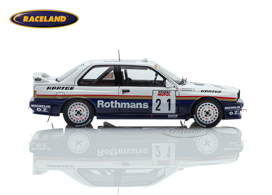 BMW M3 E30 Hartge Rothmans Tour de Corse 1989
