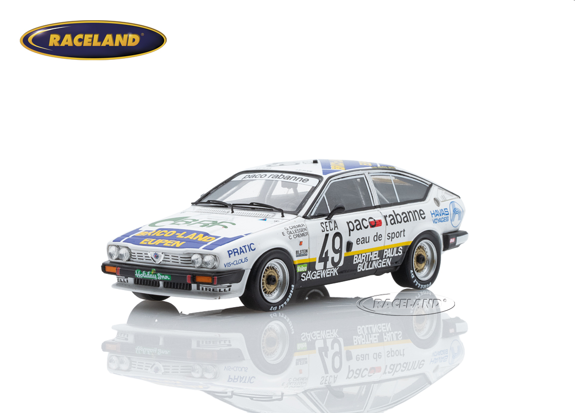 Alfa Romeo Alfetta GTV6 Jolly Club 10° 24H Spa 1986