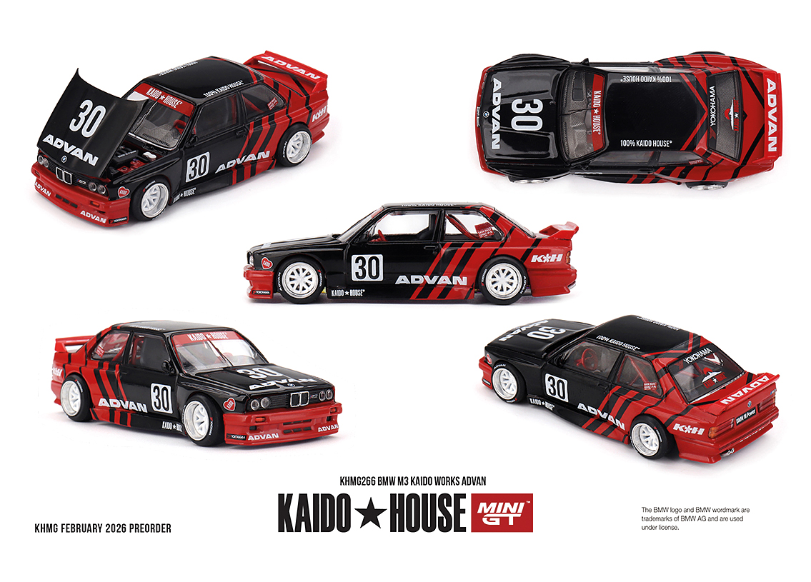 BMW M3 E30 Kaido Works Advan 2025