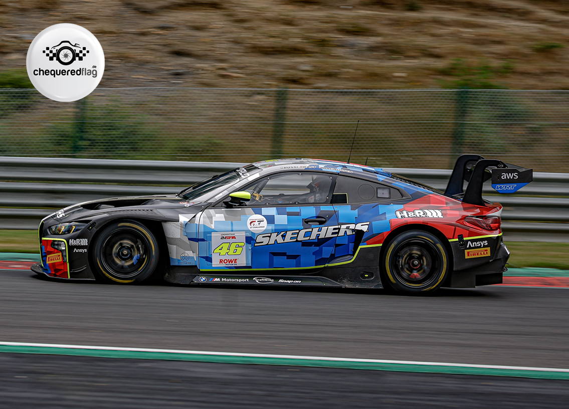 BMW M4 GT3 Evo Team WRT 11° 24H Spa 2025
