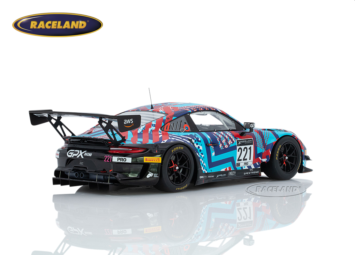 Porsche 911 GT3-R GPX Martini Racing 24H Spa 2022 Vortests