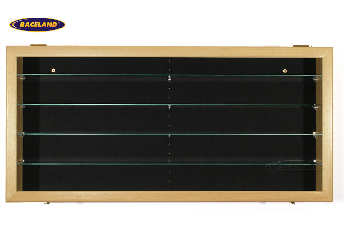 Wandvitrine Raceland, 100% staubdichte Sammlervitrine