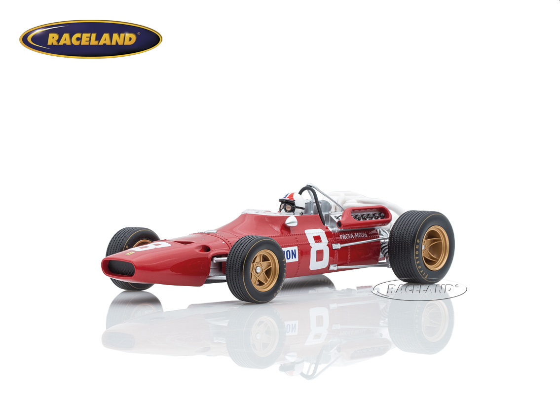 Ferrari 312 V12 Scuderia Ferrari F1 3° German GP Nürburgring 1967