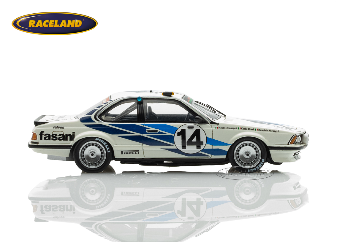 BMW 635 CSi Ci Bi Emme 2° 24H Spa 1986