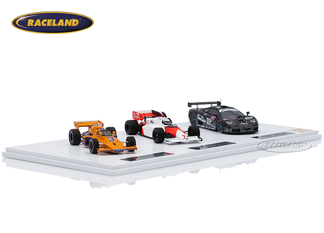 McLaren Triple Crown gift set winner Indy 500, Le Mans 24H and F1