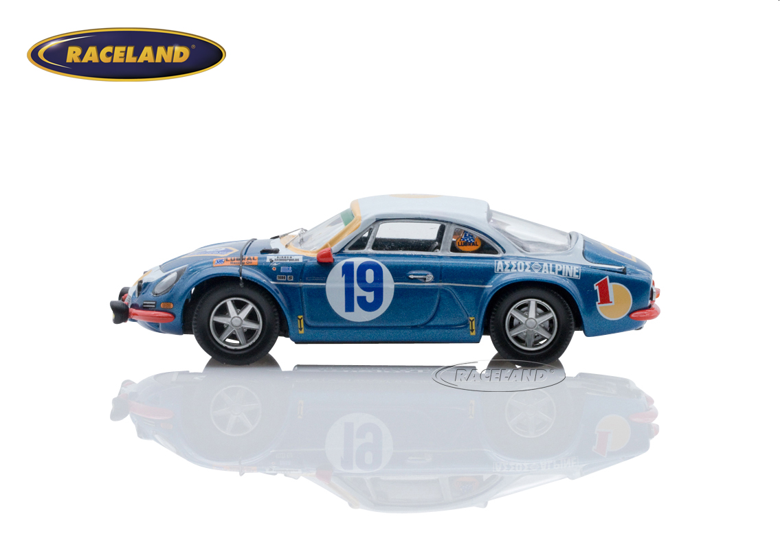 Alpine Renault A110 1600 8° Rally Acropolis Greece 1972