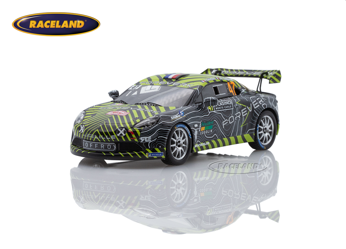 Alpine A110 Rally RGT Foreverk 25° Rallye Monte Carlo 2022 3° RGT