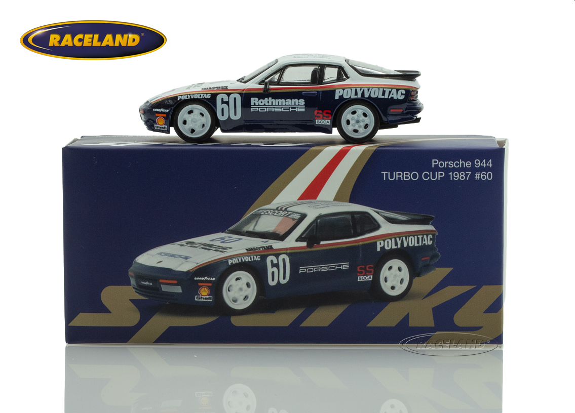 Porsche 944 Turbo Cup 1987 - Rothmans Design geschlossene Scheinwerfer