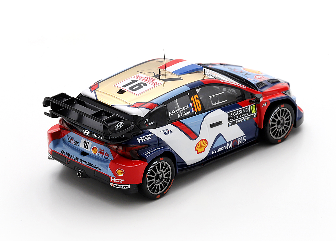 Hyundai i20 N Rally1 Hyundai Shell Mobis WRT 3° Rallye Monte Carlo 2025