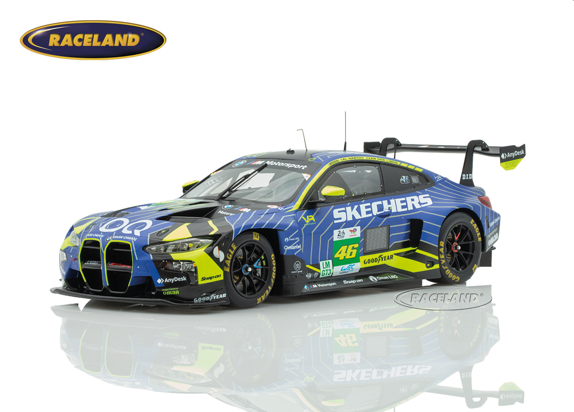 BMW M4 GT3 Evo Team WRT Le Mans 2025