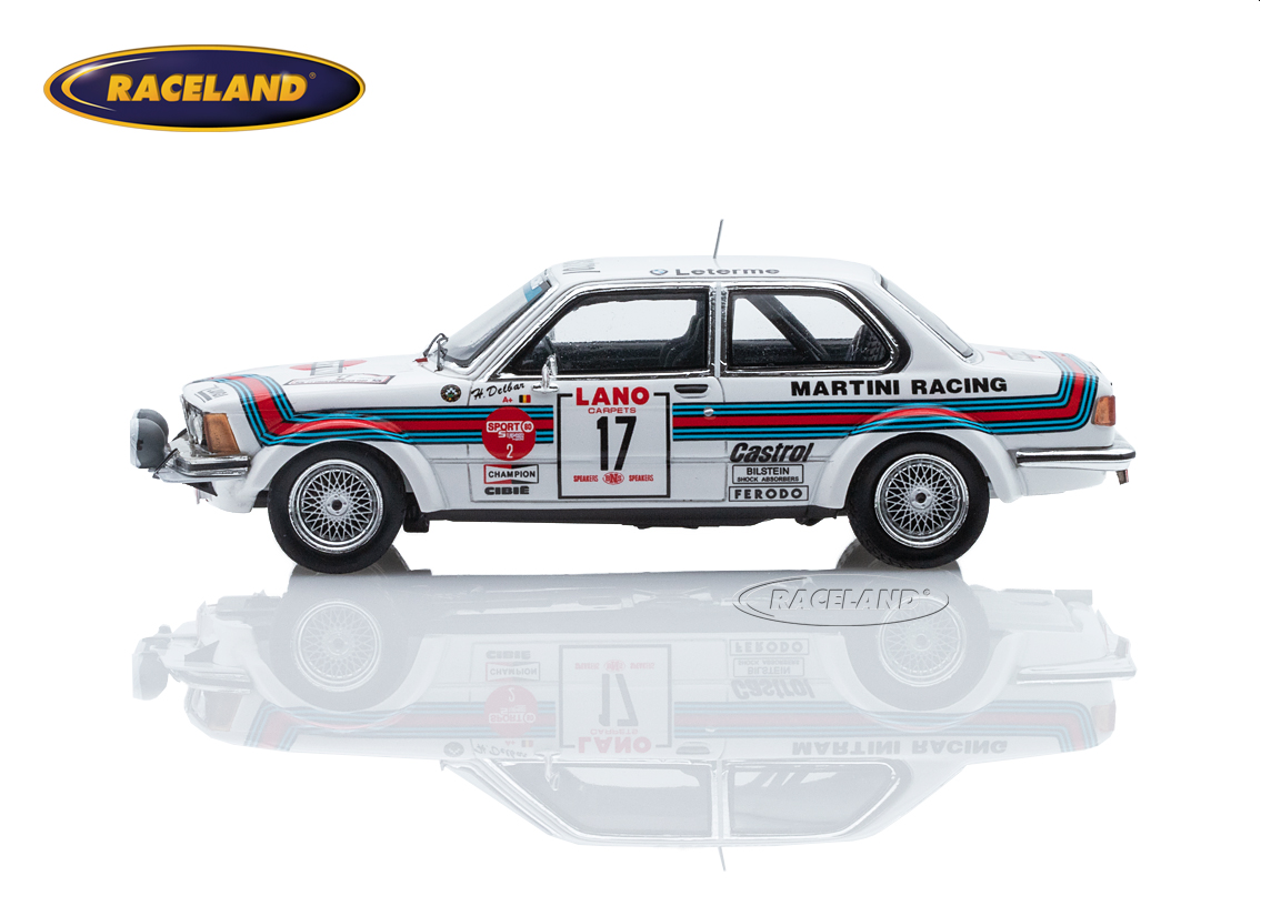 BMW 323i E21 Martini Racing Rally Ypres 1980