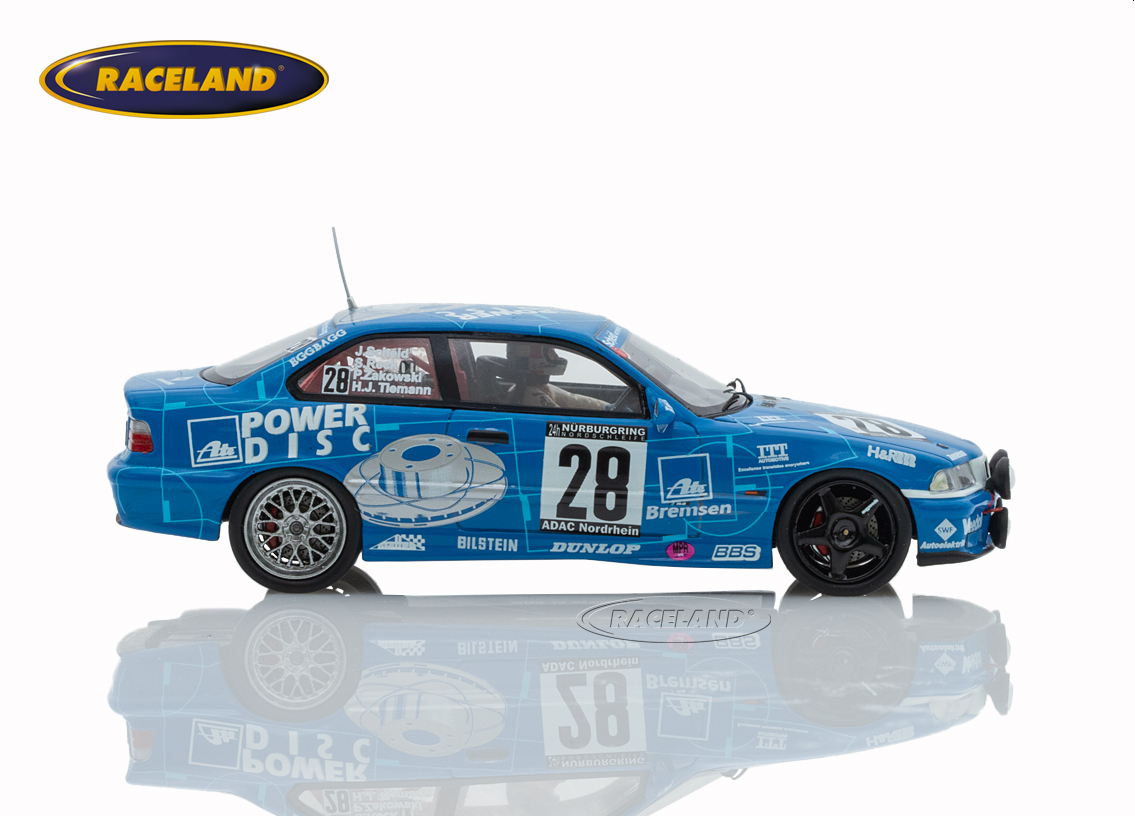 BMW M3 E36 Scheid Motorsports winner 24H Nürburgring 1997