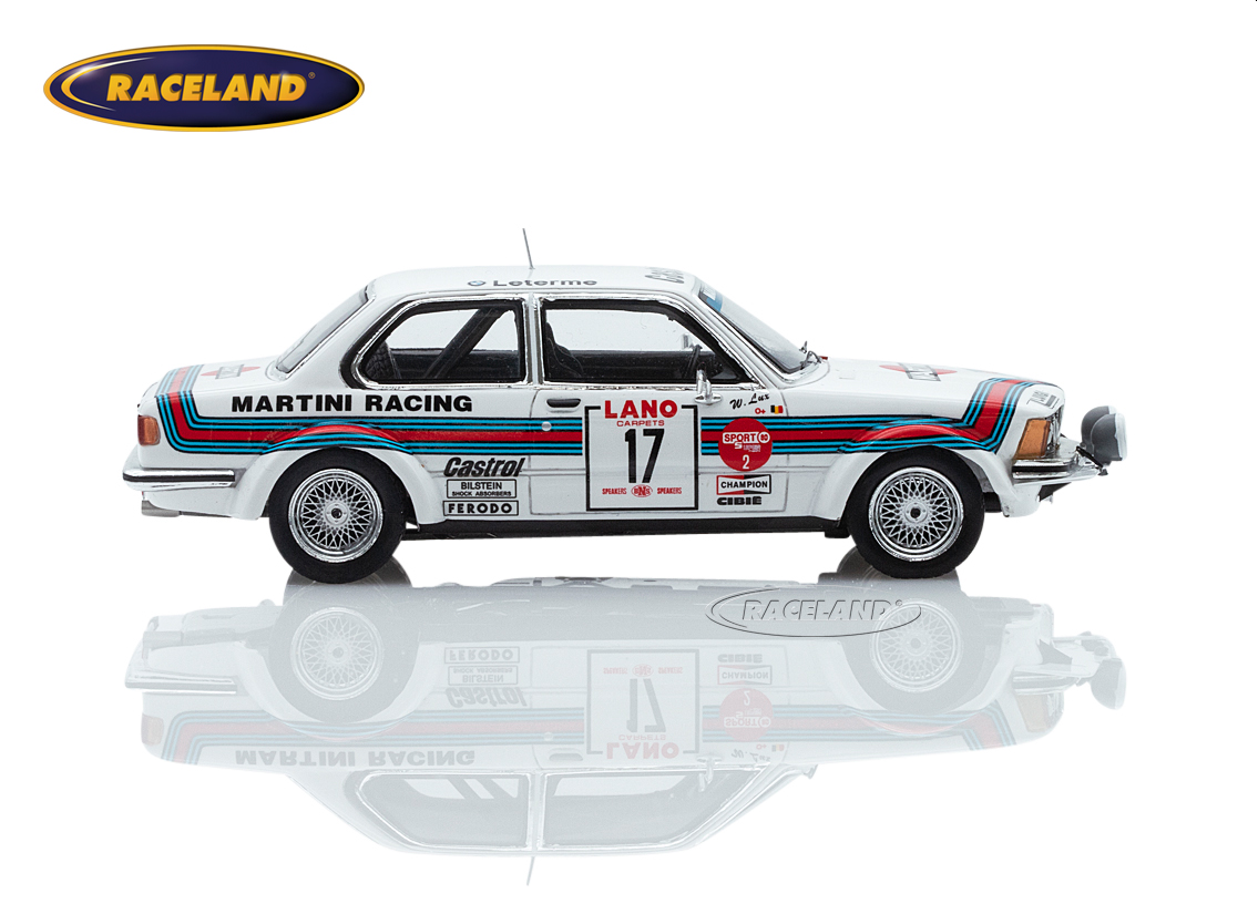 BMW 323i E21 Martini Racing Rally Ypres 1980