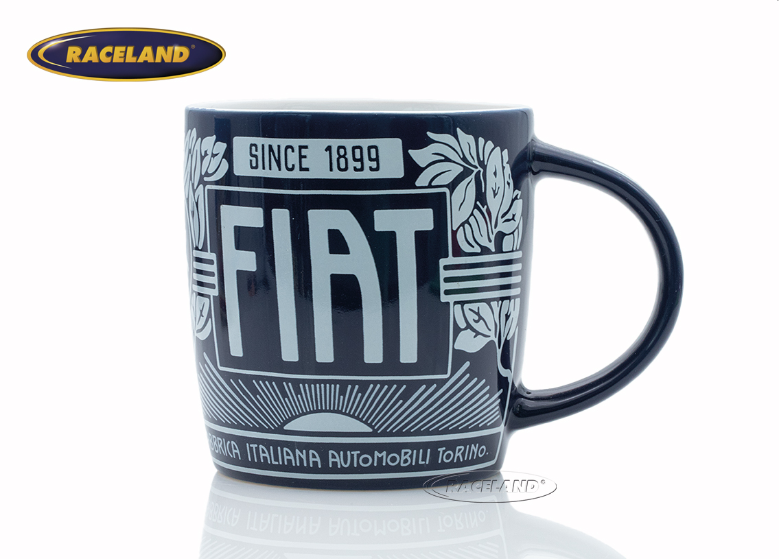 Tasse FIAT since 1899 Logo blau