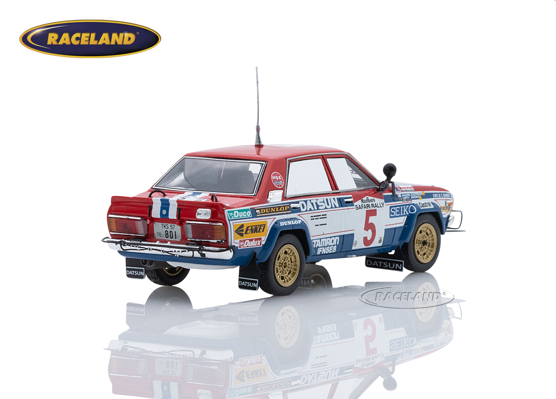Datsun Violet GT D.T. Dobie Team Datsun 2° Safari Rally 1981