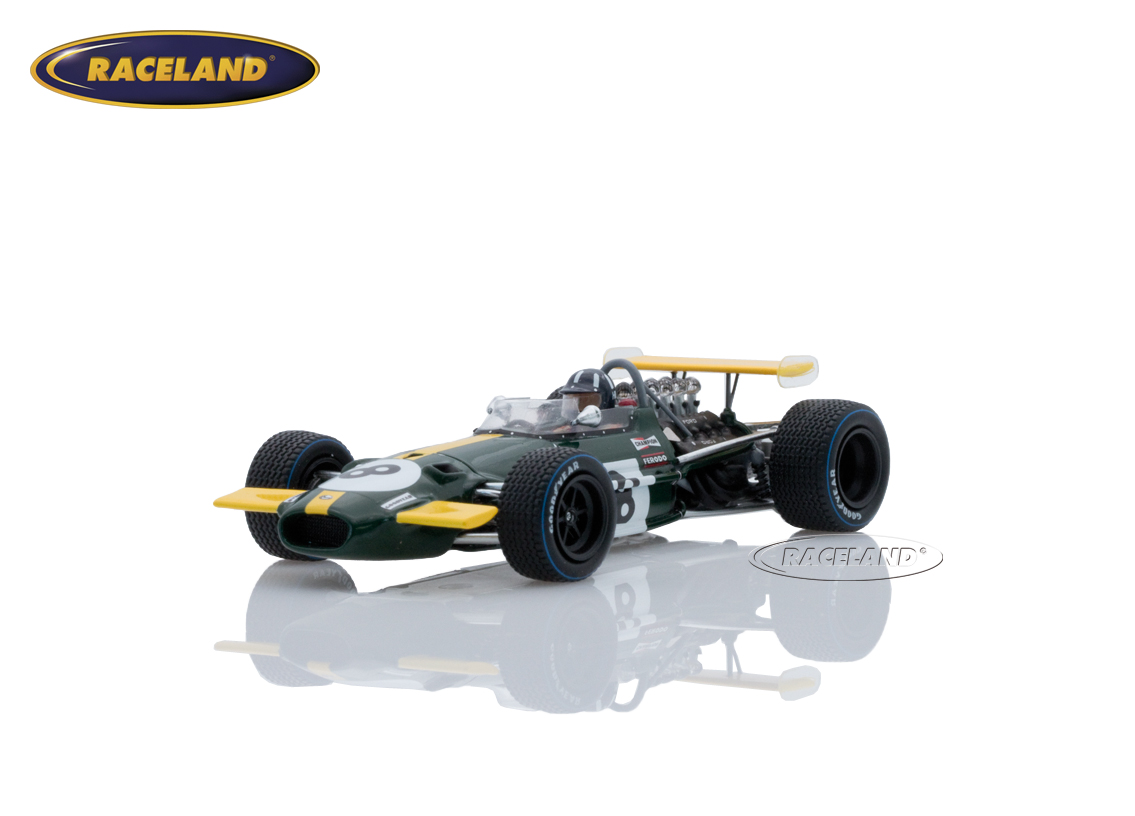 Brabham BT26A Cosworth V8 F1 MRD practice British GP Silverstone 1969