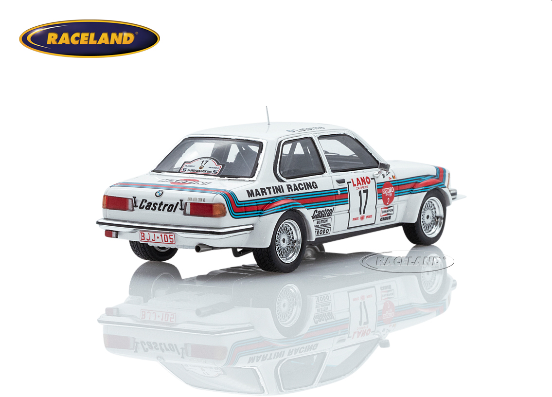 BMW 323i E21 Martini Racing Rally Ypres 1980