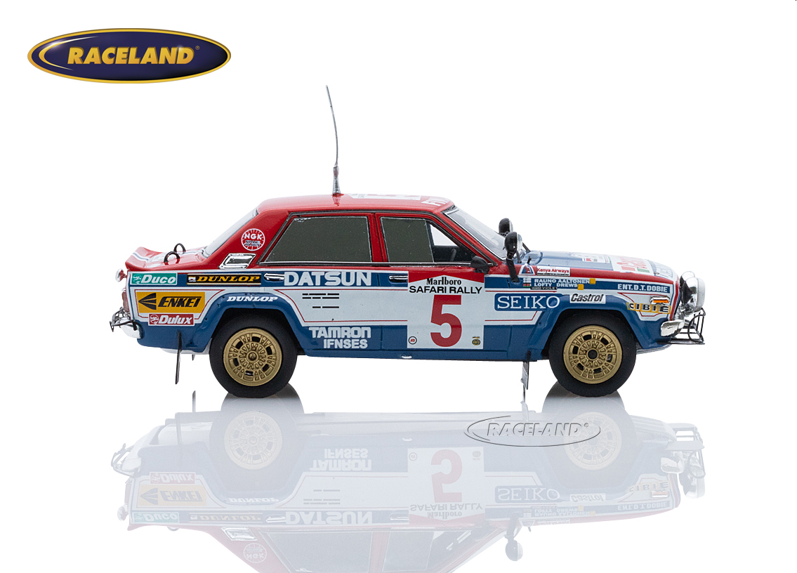 Datsun Violet GT D.T. Dobie Team Datsun 2° Safari Rally 1981