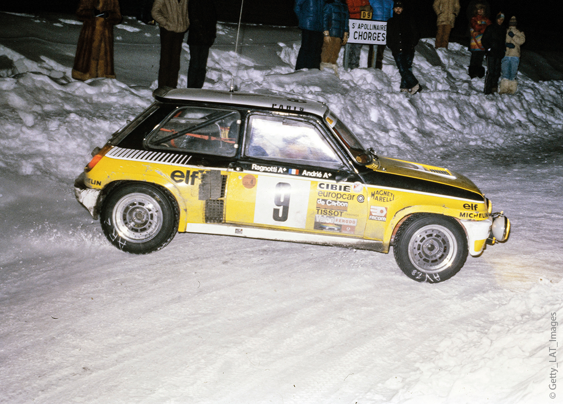 Renault 5 Turbo Renault elf winner Rallye Monte Carlo 1981