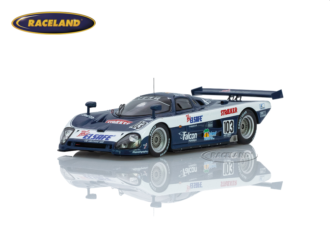 Spice SE88C Cosworth V8 Team Mako 25° Le Mans 1990