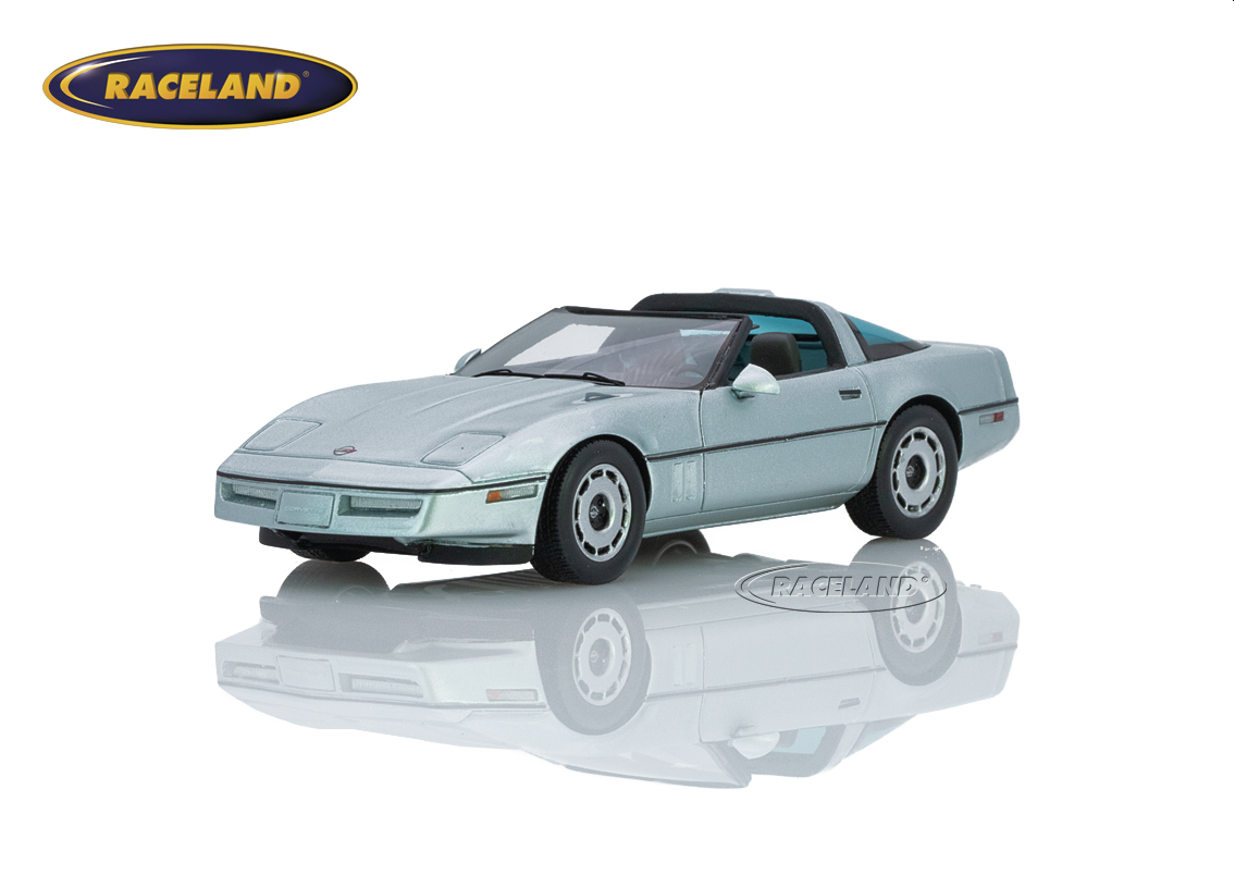 Chevrolet Corvette C4 1984 offen - silber