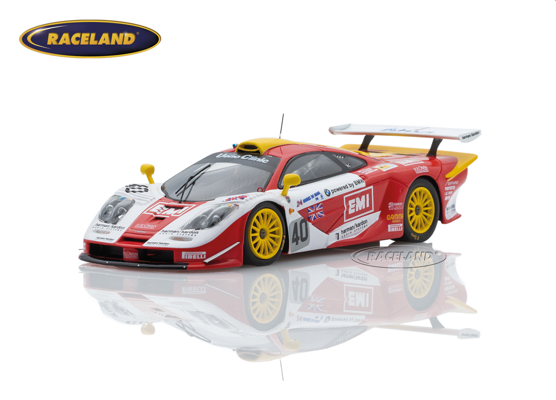 McLaren F1 GTR BMW V12 Davidoff EMI 4° Le Mans 1998