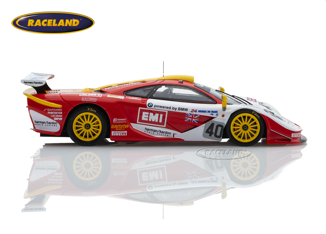McLaren F1 GTR BMW V12 Davidoff EMI 4° Le Mans 1998
