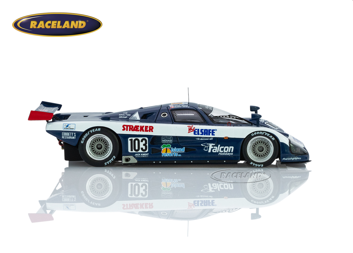 Spice SE88C Cosworth V8 Team Mako 25° Le Mans 1990